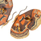 Silvia Furmanovich - 18k Gold Citrine Diamond Large Butterfly Earrings Side