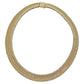 Tiffany & Co - 1970s Woven Yellow Gold Mesh Collar Necklace
