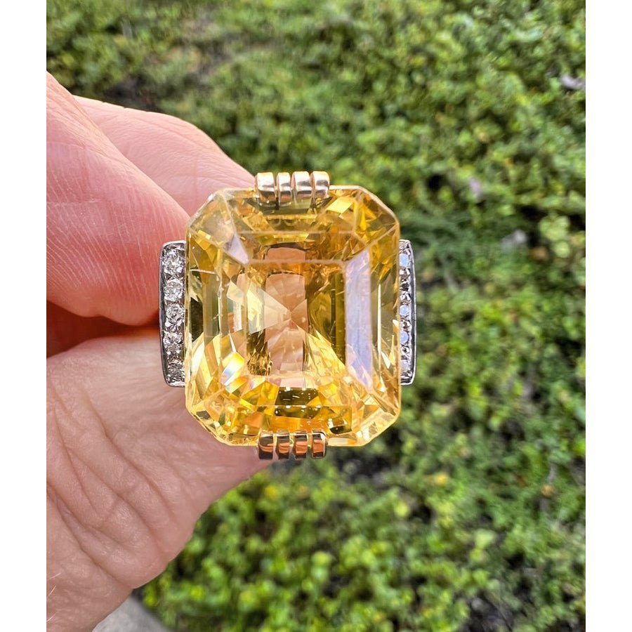 Tiffany yellow shop sapphire ring