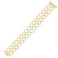 Tiffany & Co - Paloma Picasso 18k Gold Platinum Diamond Bracelet
