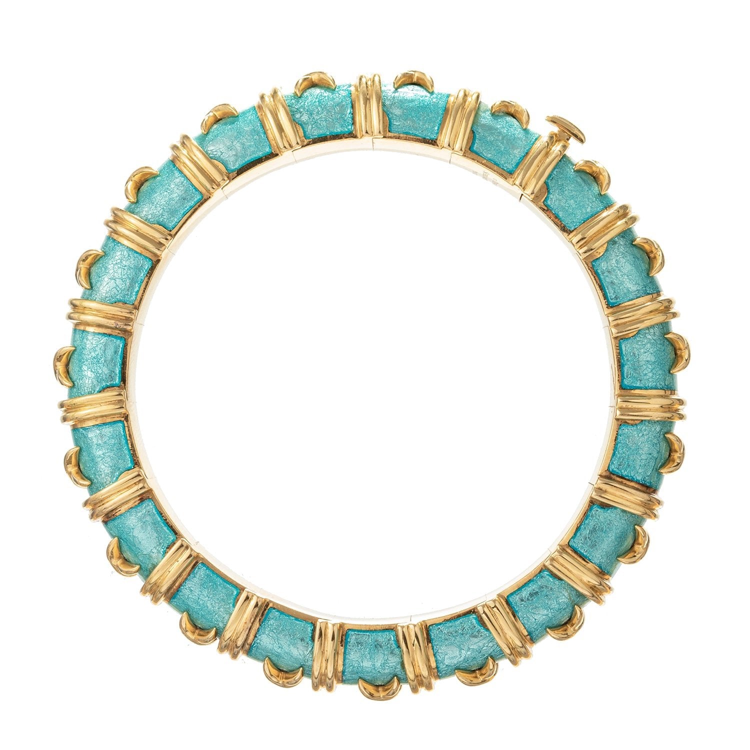 Tiffany and Co. ​Schlumberger Blue Enamel 