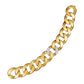 Verdura - 18k Yellow Gold Diamond Curb-Link Bracelet