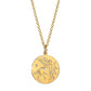 Verdura - 18k Yellow Gold Diamond Sagittarius Zodiac Pendant