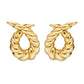 Verdura - 18k Yellow Gold Twisted Horn Earrings
