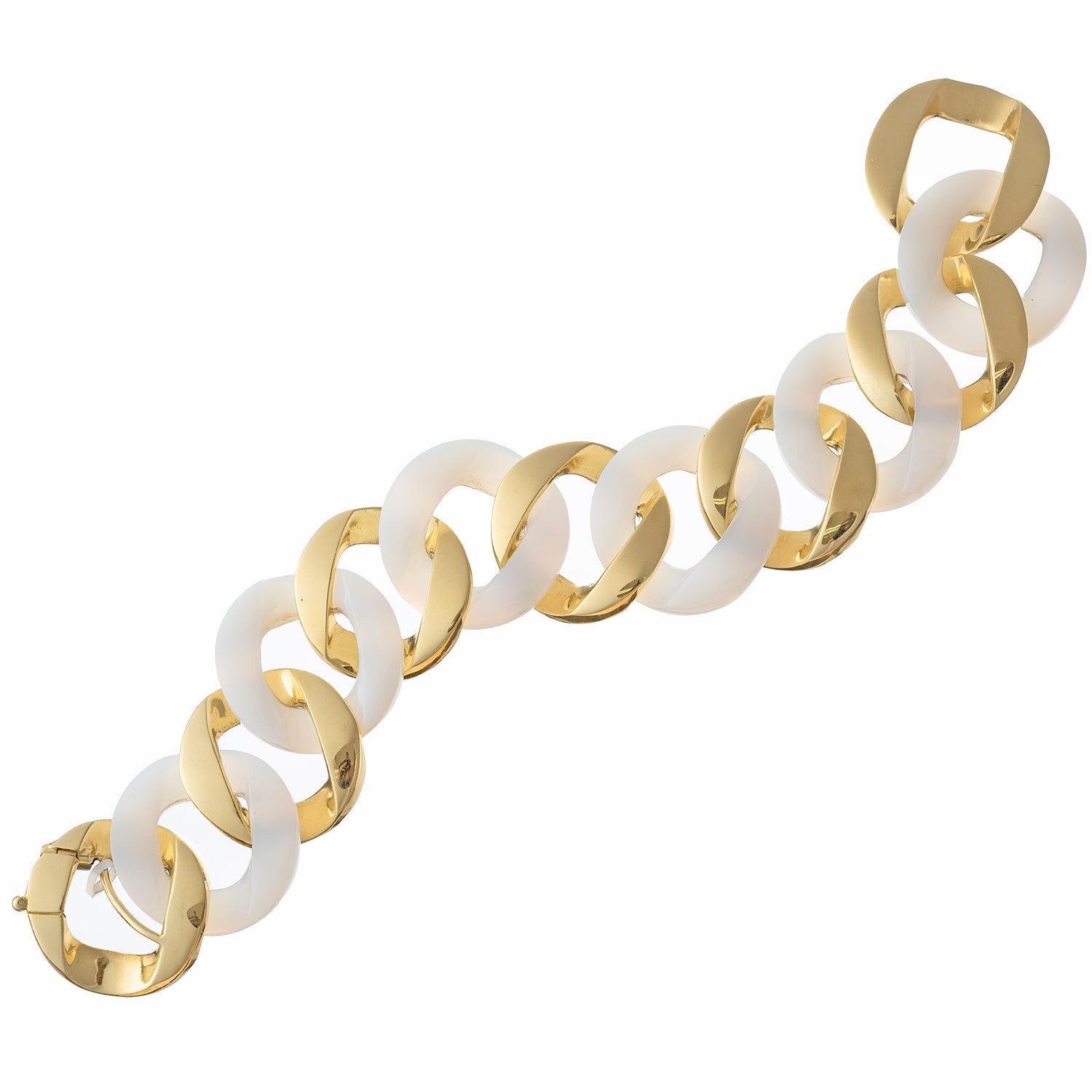VERDURA: Large Curb Link Bracelet