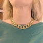 Verdura - Estate 18k Yellow Gold Curb-Link Necklace