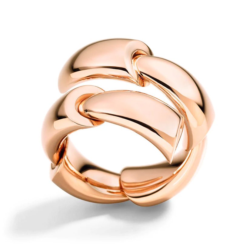Vhernier - 18k Rose Gold Calla Whip Ring