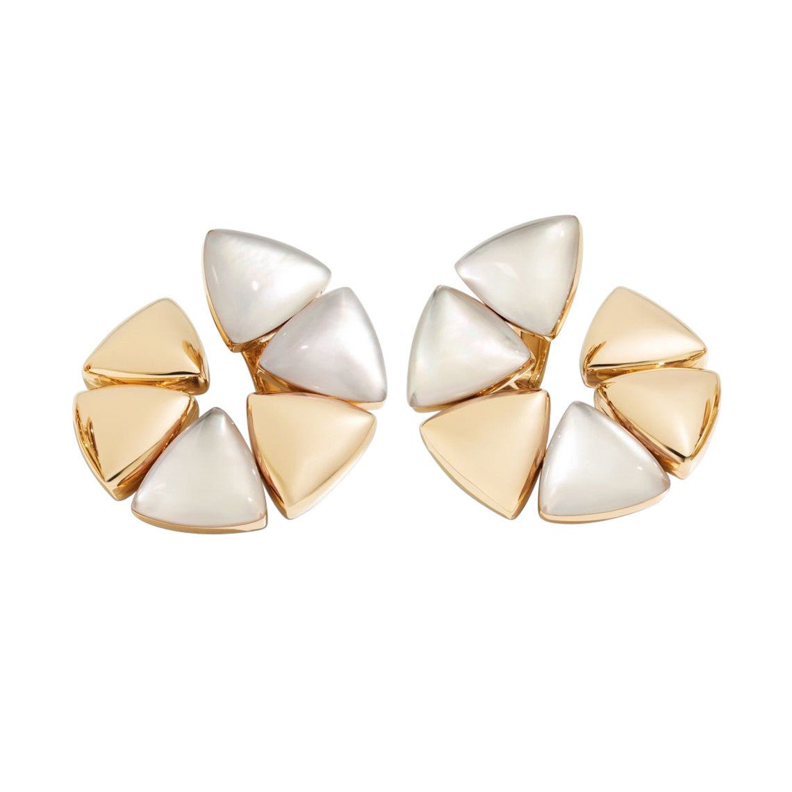 Vhernier - 18k Rose Gold Mother-of-Pearl Freccia Earrings
