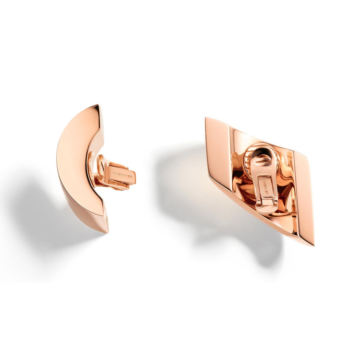 Vhernier - 18k Rose Gold Vague Earrings