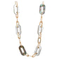 Vhernier - 18k Rose Gold White & Gray Mother-of-Pearl Bisquit Necklace